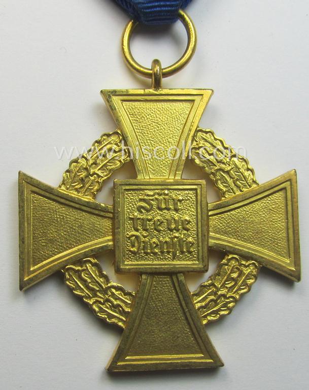 'Treuedienst Ehrenzeichen 1. Klasse' in its maker- (ie. 'Deschler'-) marked etui