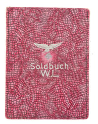 German LW Soldbuch Cover