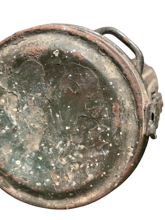 Camouflaged Gasmask Canister