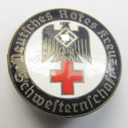 DRK nurses'-badge entitled: 'Schwesternschaft' being a medium-sized version...