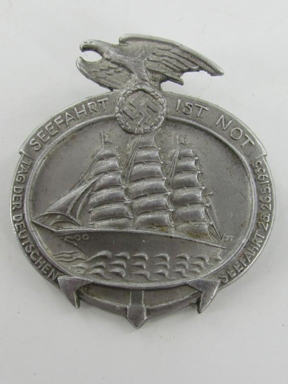 Seefahrt ist Not, Tag der Deutschen Seefahrt 1935 Badge