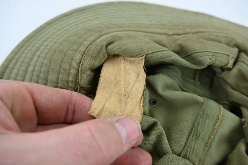 US WW2 M-1941 Pattern HBT Daisy Mae Cap