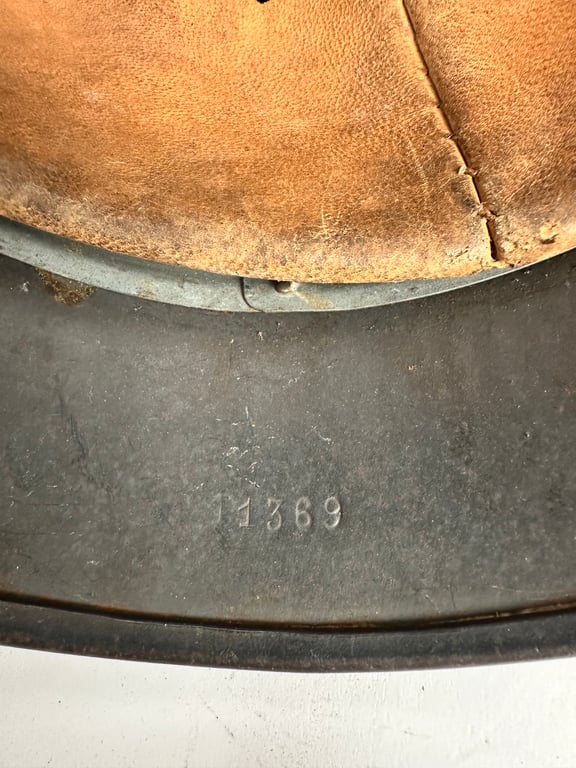 "Untouched" M40 SD Luftwaffe Helmet "Named"