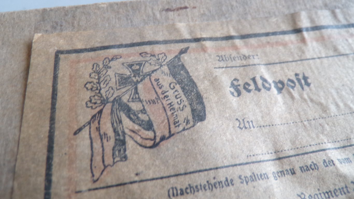 Imperial German WWI Feldpost box