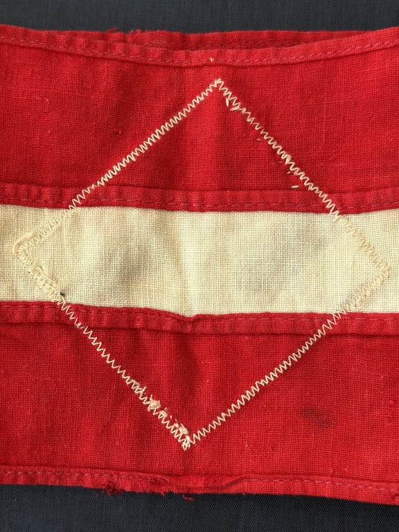 WWII GERMAN AUTHENTIC THIRD REICH HITLER YOUTH ARMBAND.
