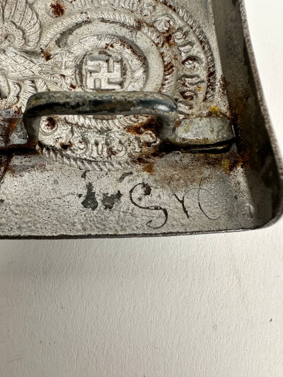 Waffen-SS Belt & Buckle  "Overhoff"