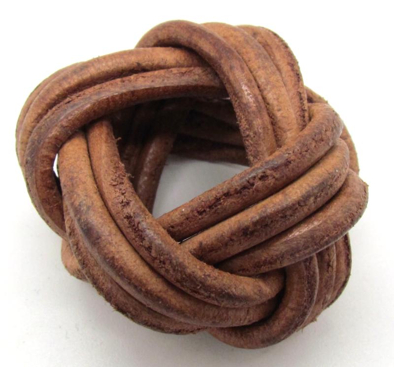 Hitler Youth Leather Knot (HJ Neckerchief Slide)