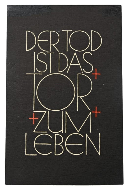 German WH Deathcard 'Hans Keuten'