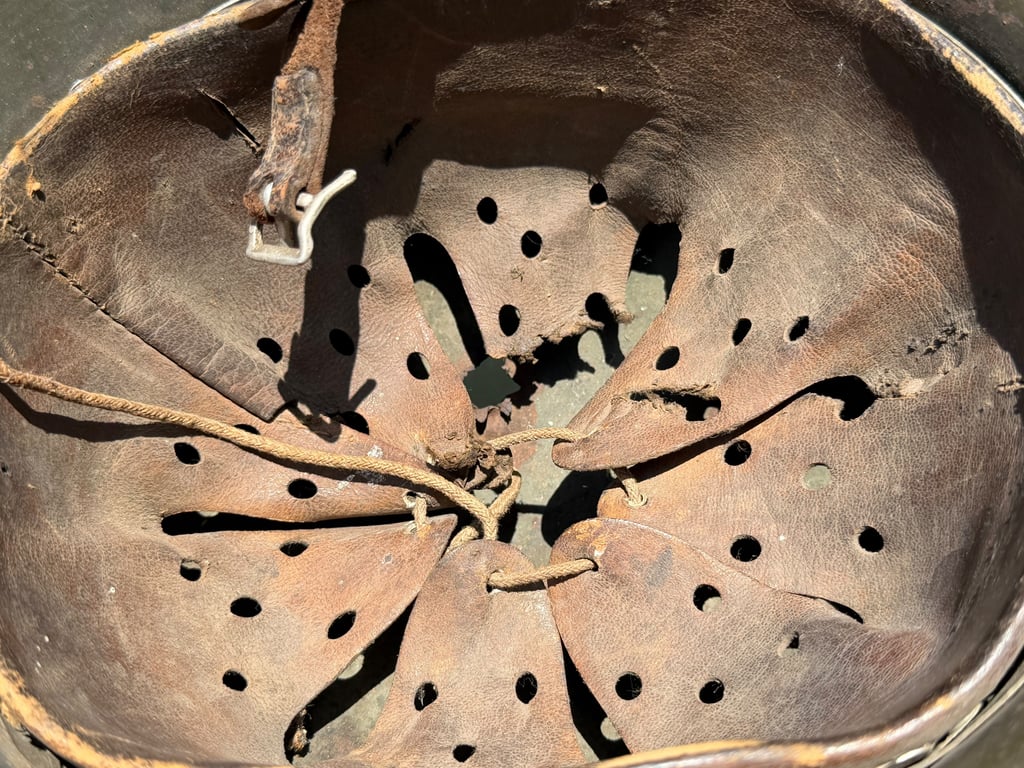 WH M35 re-issued Battle Damage Helmet