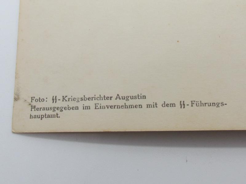 Postcard : Unsere Waffen-SS