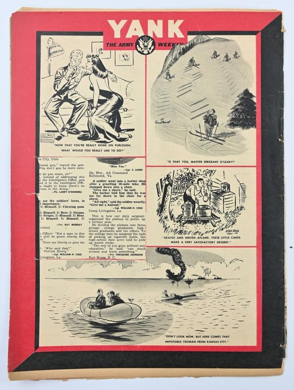 US WW2 Yank Magazine 27 January 1943