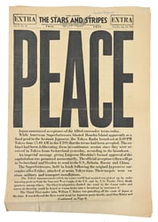 US WW2 Stars & Stripes Newspaper 14 August...