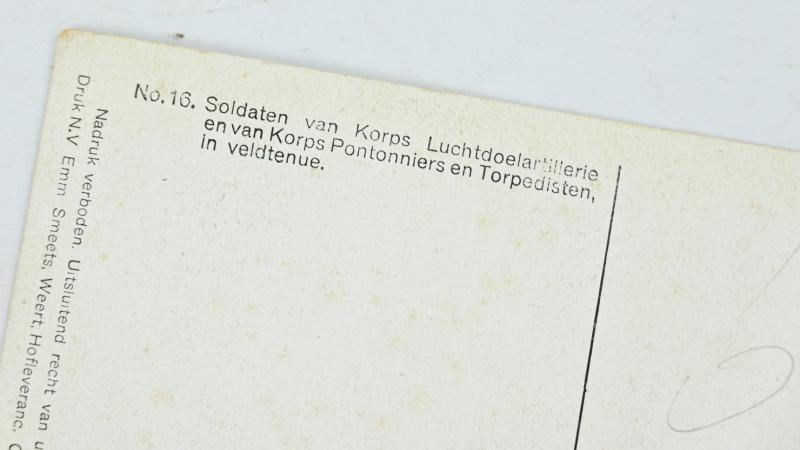 Dutch pre-WW2 Postcard