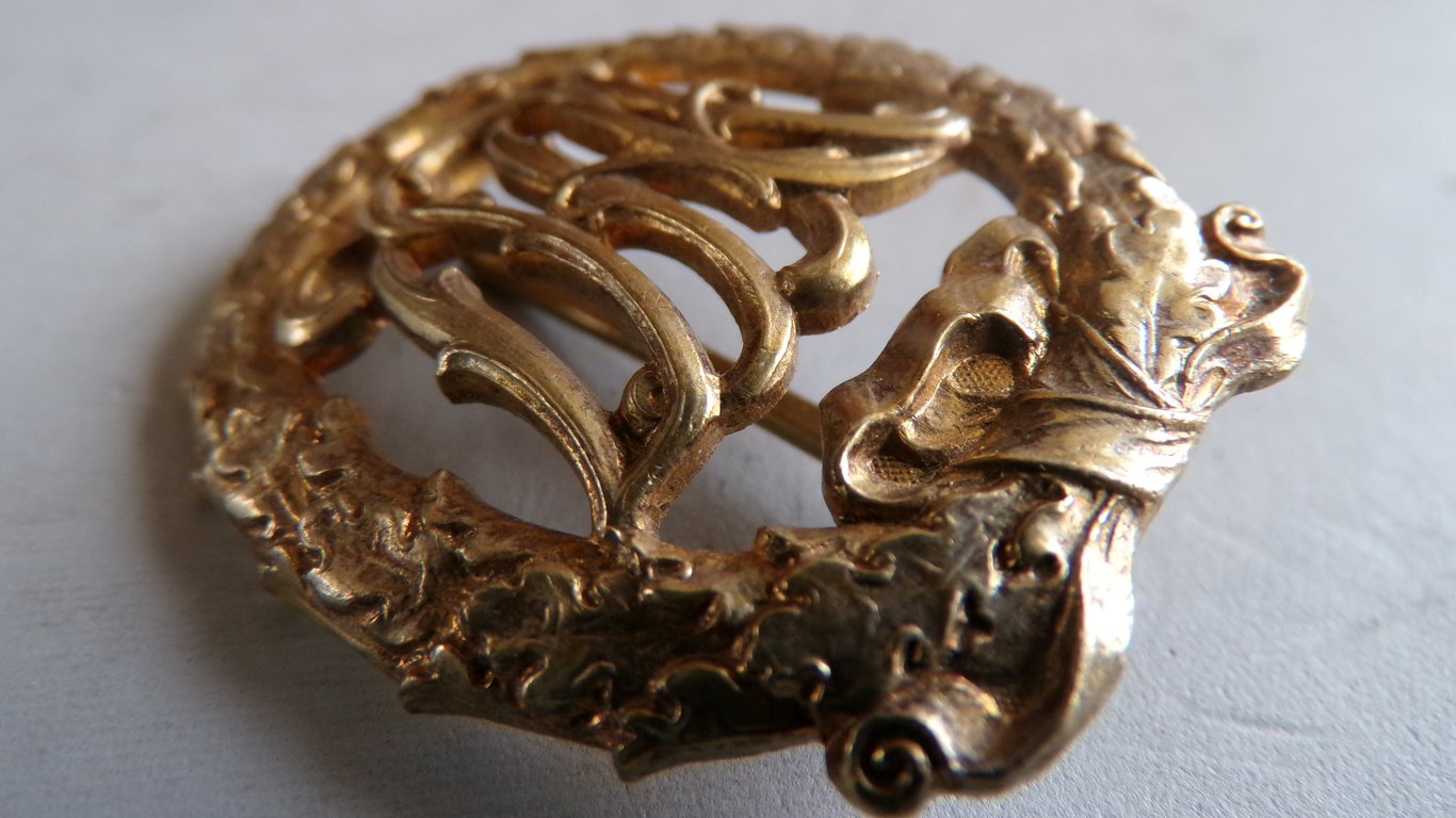 Deutsches Turn u Sportabz. 1919-1934 DRA in Gold