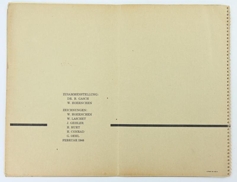 US WW2 POW Camp Book 'Ft. Sheridan'