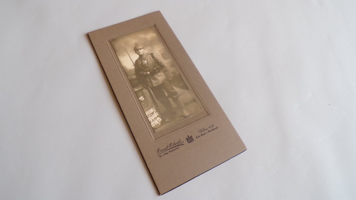 WWI Infantry Regiment 120 Portrait Photo