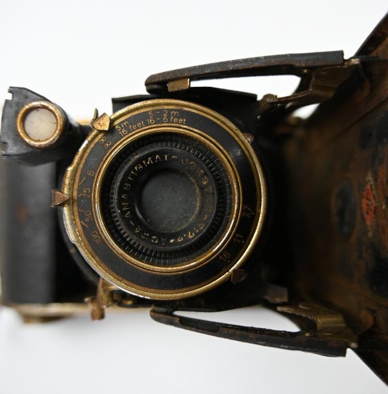 German Third Reich Era Afga Billy Record Camera 1937