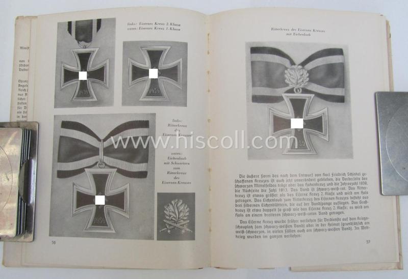 Attractive - and sought-after! - period reference-work entitled: 'Die Orden und Ehrenzeichen des Gross-Deutschen Reichs' by Dr. Heinrich Doehle, being an: '1941'-dated edition that comes in an overall very nice condition