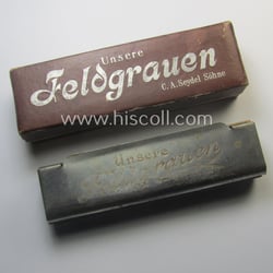 Neat, typical TR-era- (ie. 'Deutsche Wehrmacht'-) related harmonica...