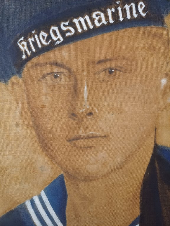 Stunning Kreigsmarine sailor portrait