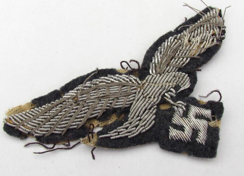 Luftwaffe Bullion Breast Eagle ( Damaged )