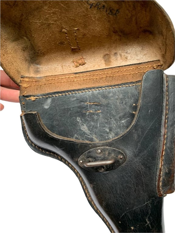 WH (Heer) / Waffen-SS P38 Leather Holster