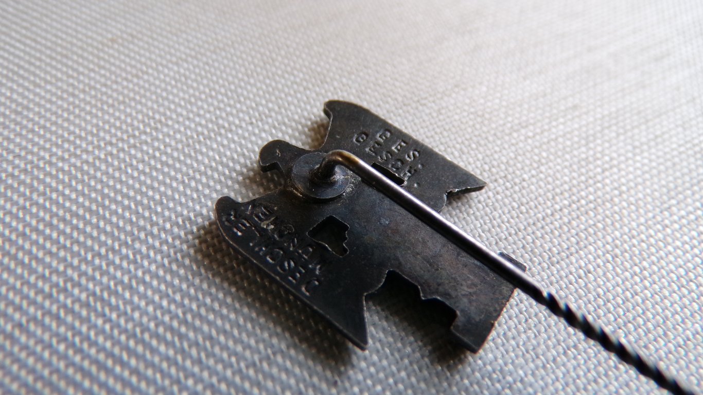RKK Enamel Membership Stick Pin Deschler