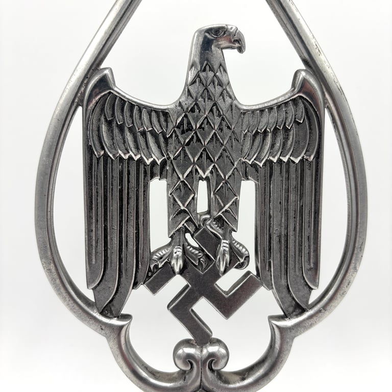 WH Flag Pole Topper - "Fahnenspitze" 1942 Kraas Berlin