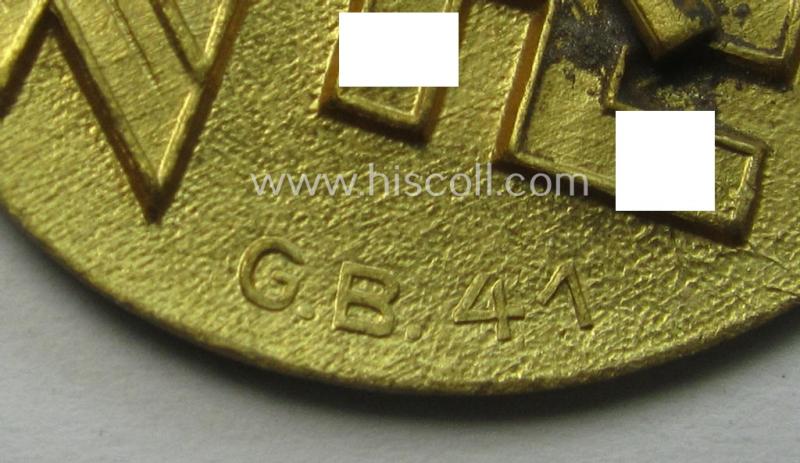 WH (KM) tropical eagle-'pith-helmet'-shield (being a: 'G.B.-41'-marked example)