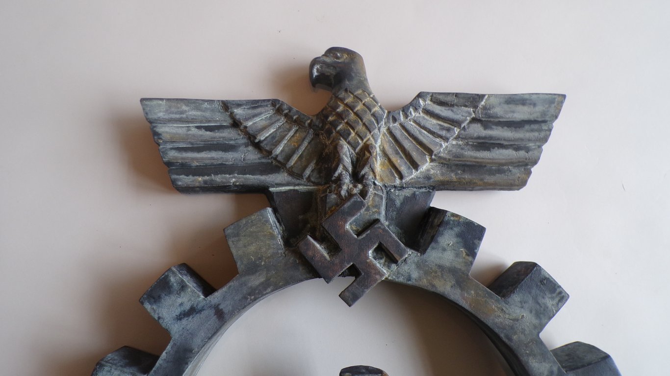 Kriegsmarine Wooden U-Boat Presentation Wall Plaque (71x52 cm)