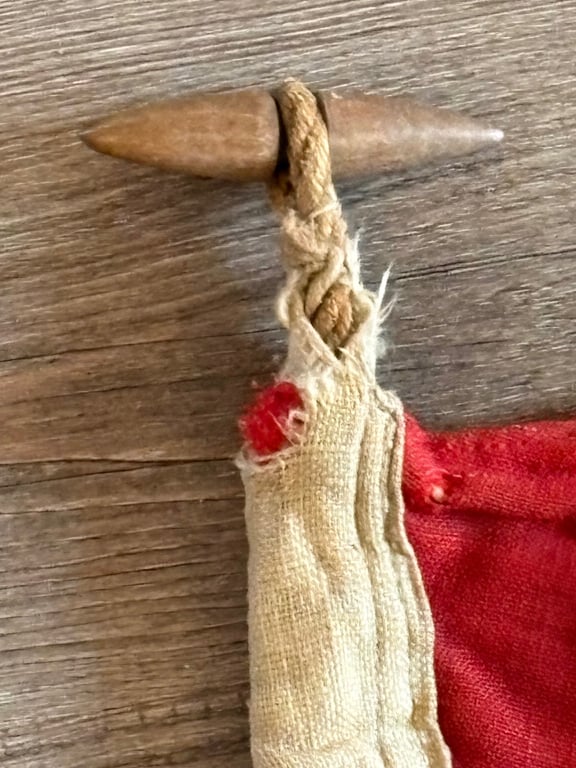 RARE WW1 PATRIOTIC RECRUITMENT PANEL STICHED BRITISH UNION JACK FLAG.