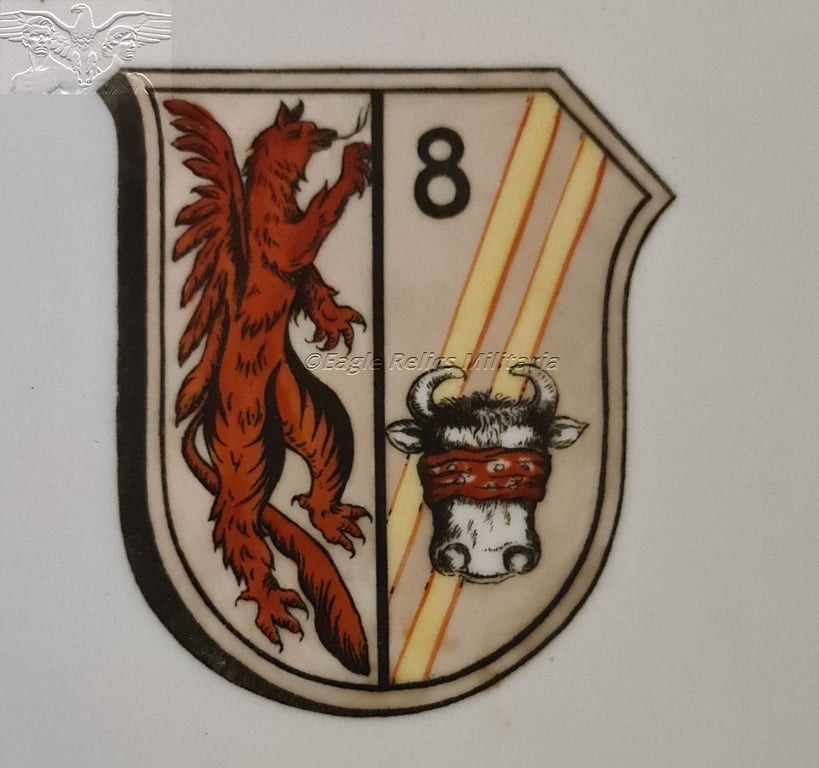 Luftwaffe Wall plate Christmas 1943