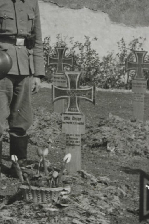 German WH Picture 'Graveyard'