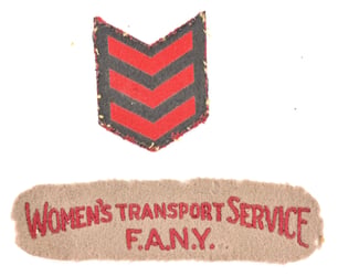 British WW2 Fany Insignia Set