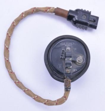 British WW2 RAF E-type Microphone Oxygen Mask