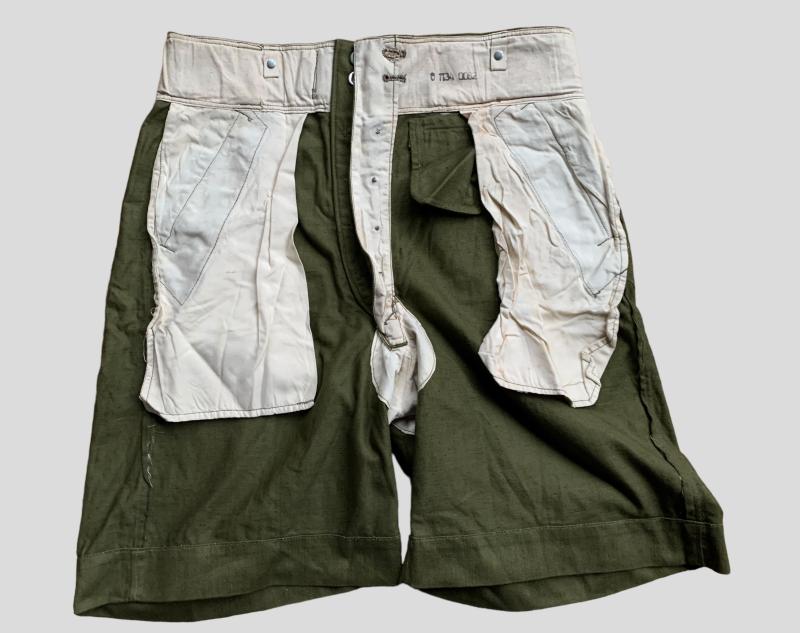 German WWII Tropical Shorts