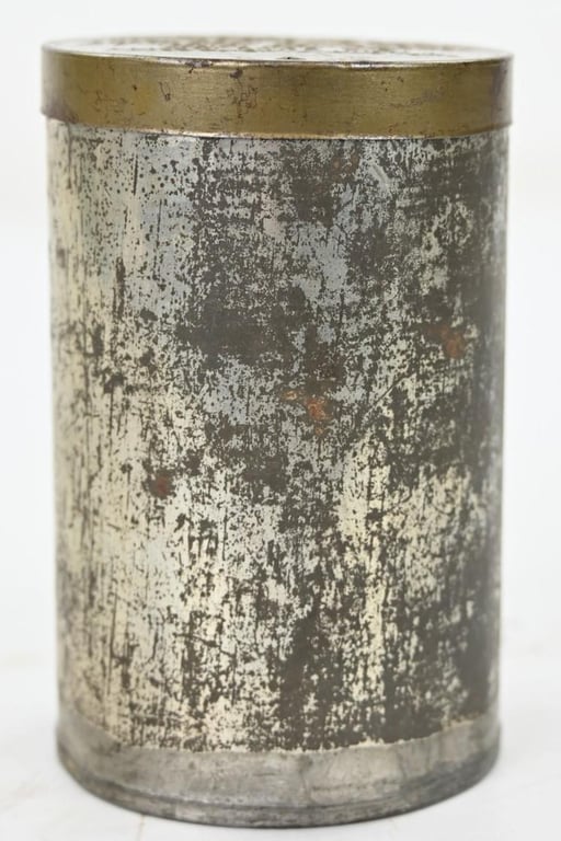 British WW2 Tin Can of Tabacco Full.