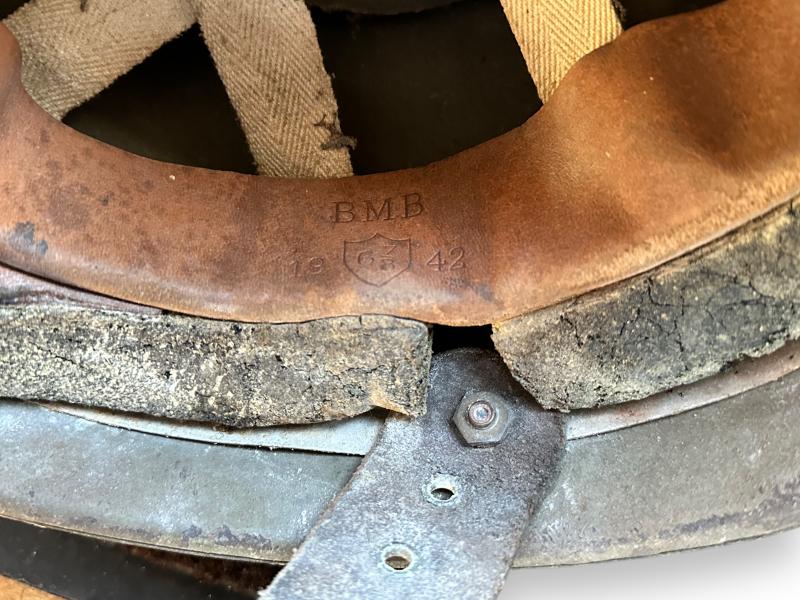 British Airborne Paratrooper Helmet 1942