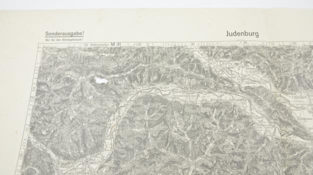 German Mapcard 'Judenburg' Austria