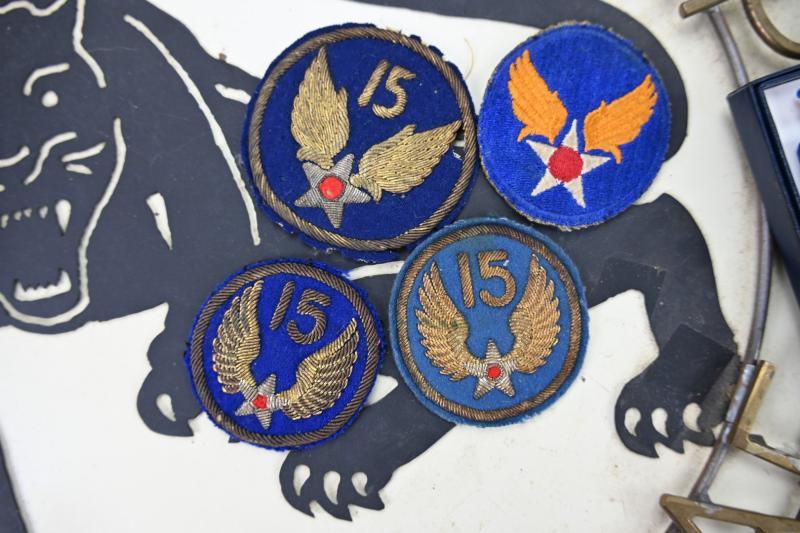 US WW2 Pilot Grouping 460th Bomb Group 50 Missions!