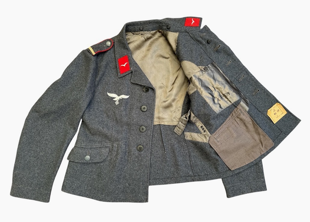 Luftwaffe anti-aircraft ‘Flak’ Fliegerbluse with Factory Label