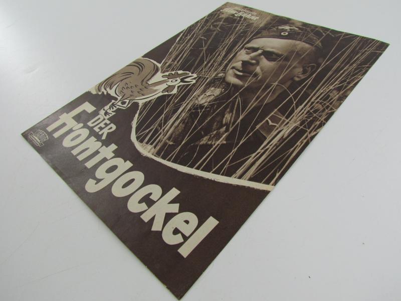 Original Movie Flyer From German Movie Der Frontgockel 1955