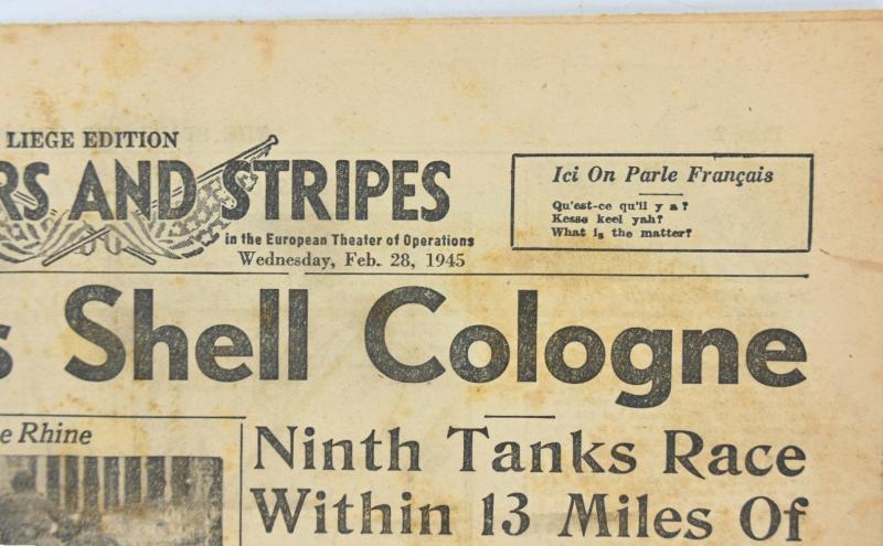 US WW2 Stars & Stripes Magazine