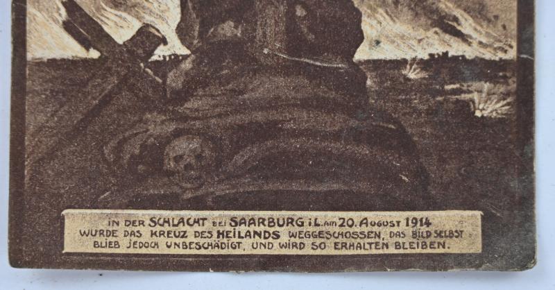German WW1 Fieldpost Postcard 1914