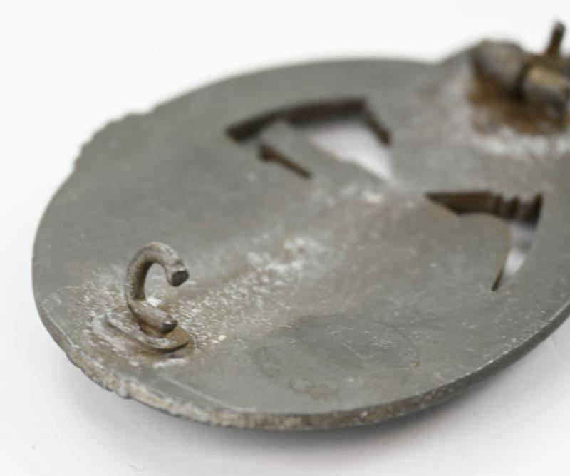German Panzer Assault Badge in Silver