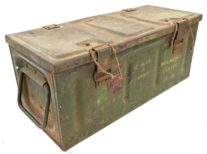 British WW2 2” mortar smoke Ammo Box