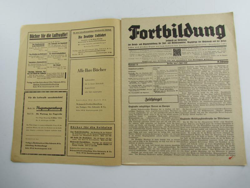 Fortbildung Magazine Nr 13 01-July 1942