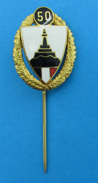 Kyffhäuserbund 50-Year Membership Stick Pin Set – Cased