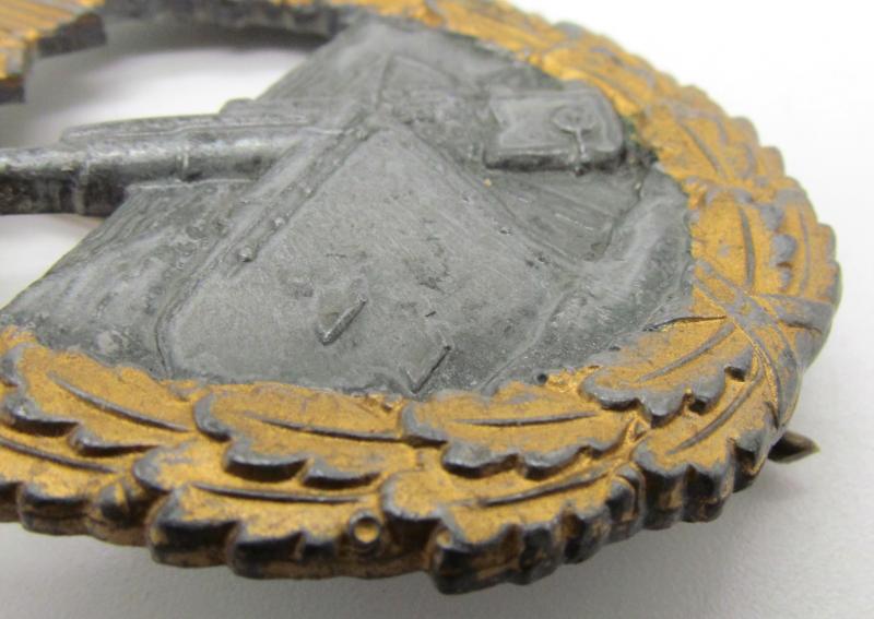 Kriegsmarine coastal artillery war badge by Steinhauer & Lück
