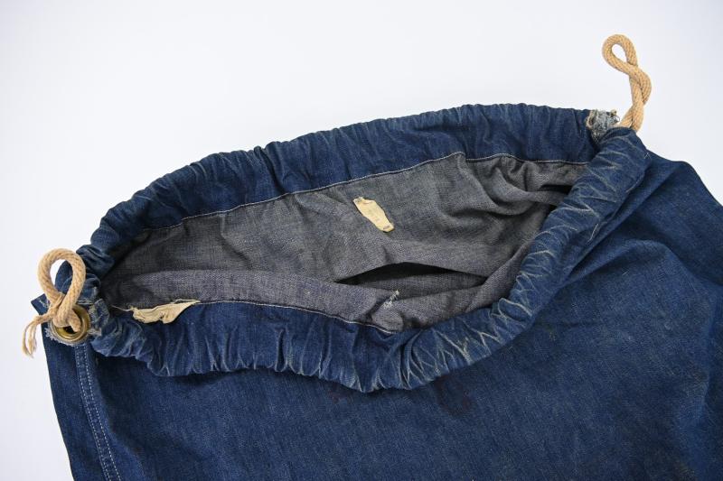US WW2 Named Denim Kit-Bag